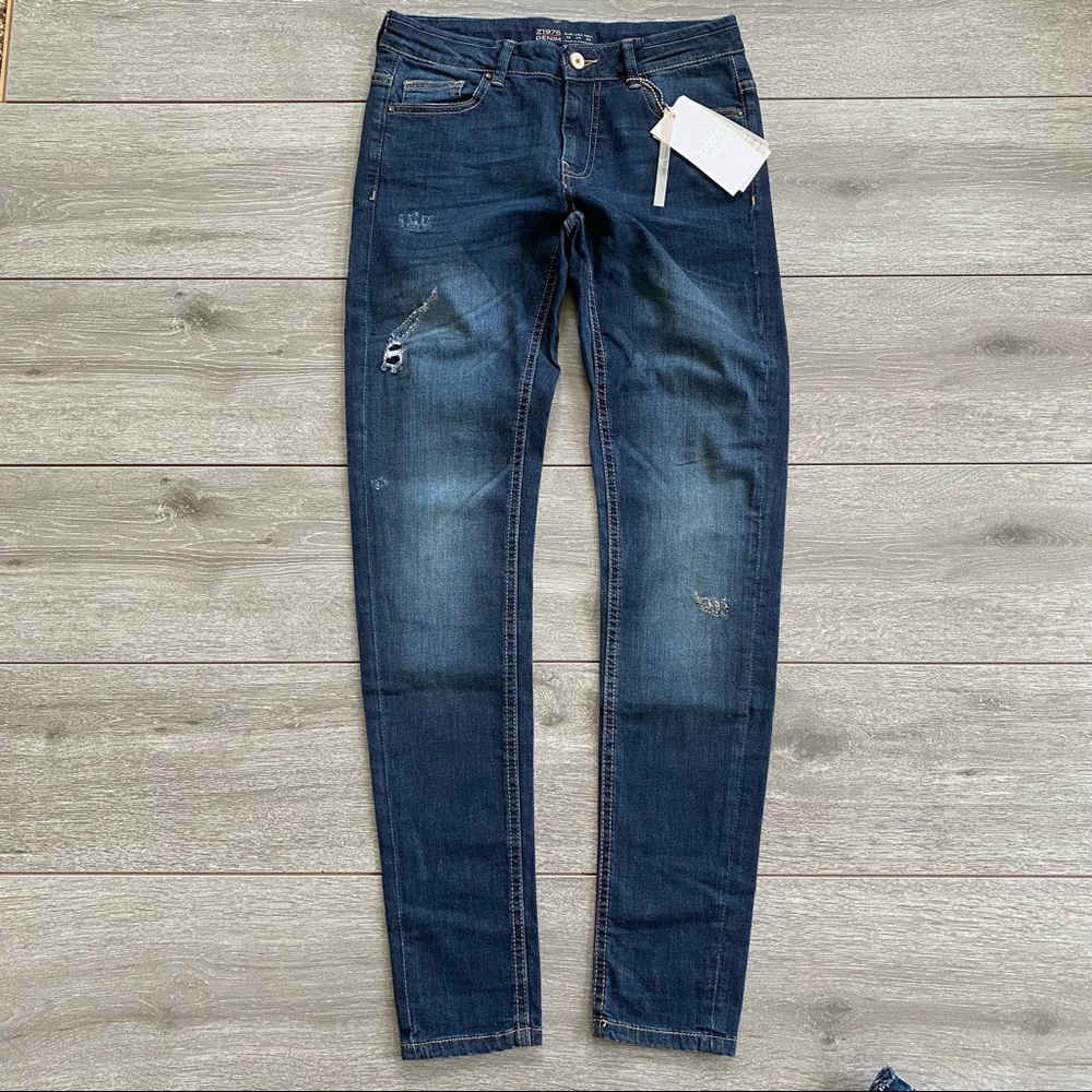 ZARA Z1975 midrise skinny jeans